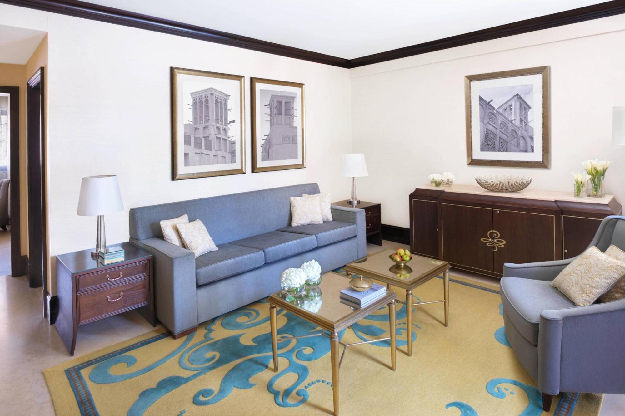 The Ritz-Carlton Abu Dhabi, Grand Canal Exterior photo A living room at the Ritz-Carlton, Boston
